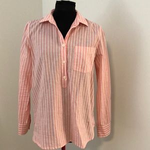J Crew popover boy fit shirt